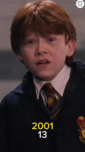 Harry Potter Cast Evolution: 2001 vs 2026 (Then & Now). #harrypotter