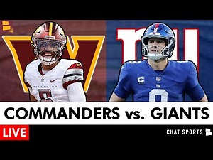 Commanders vs. Giants Live Streaming Scoreboard, Play-By-Play & Highlights | NFL Week 9 On Fox