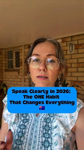 Amanda | 🇦🇺 Australian English Teacher and Accent Trainer on Instagram: "In 2025, my students didn’t magically become confident. They built trust with their own voice first. Not by studying more. Not by trying to sound “perfect”. But by practising in moments that felt private, safe, and repeatable. Saying one sentence out loud on the drive Slowing down while ordering coffee Rehearsing the first line before the meeting starts This is how clarity becomes automatic NOT forced. You don’t need a ne