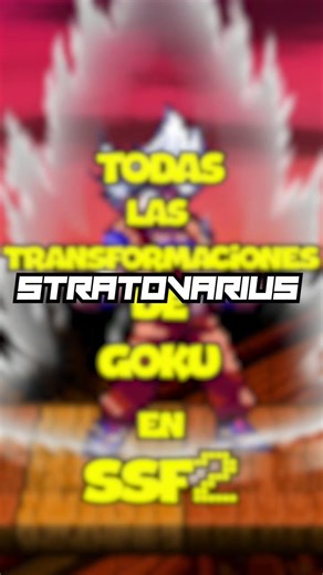 🥵All of Goku's Transformations in SSF2 with Stratovarius playing in the background #supersmashflash2