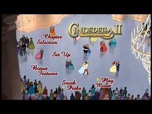Cinderella II: Dreams Come True (2002) - Dvd Menu Walkthrough