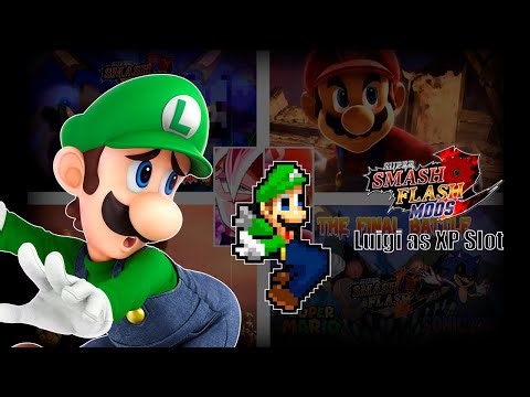 SSF2 Mods: Luigi as XP Slot (!!!READ BEFORE PLAYING!!!)