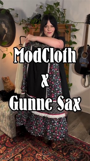 ModCloth on Instagram: "We are in LOVE with how @viva__love styled her Gunne Sax for ModCloth Katie Maxi and Diana Blouse with some of her own vintage pieces & SURPRISE — the Gunne Sax is 40% (today only!) ✨"