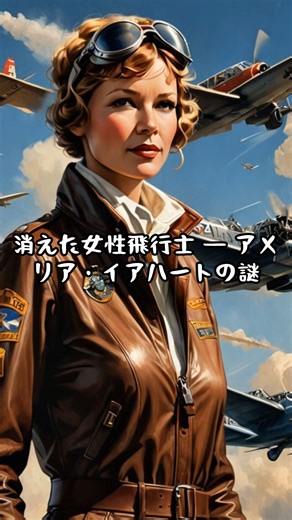 消えた女性飛行士 #歴史 #歴史紀行 #雑学