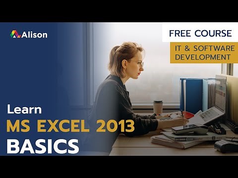 MS Excel 2013 Basics - Free Online Course with Certificate