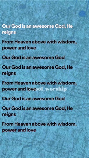 Our Awesome God Reigns: A Powerful Worship Experience
