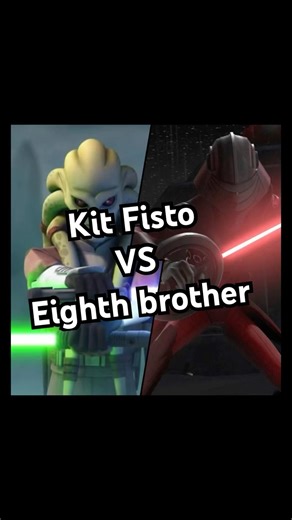 Star Wars Epic Duels Kit Fisto vs Eighth brother #starwars
