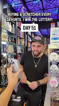 Day 51 Of Buying A Scratcher Every Day Until I Win The Lottery!