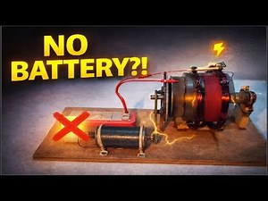 I Built a Generator That Runs Without a Battery ⚡