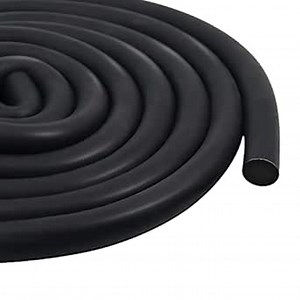 Storystore Backer Rod 5/8" Diameter x 16.4' Length Black EPDM Rubber Caulk Saver, Foam Backer Rod for Gaps and Joints Concrete Expansion Joint Filler