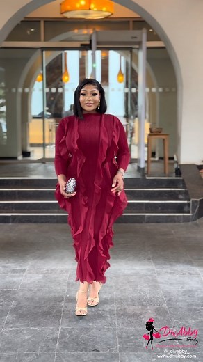 🔥$89.99 "LOVELLA" Ruffles Plisse Dress 🍷🍷 Miyaki Inspired Overlay Ruffles Dress💃 🥰🥰.. the RUFFLES GALORE bodice takes this dress up a notch🙌🙌 All occasions PLISSE MAXI DRESS that you need for that outing, brunch, lunch, or evening date/hangout with bae or your boss lady friends... US 6-16/UK 10-20 ☆ 3 Colors available- 🍷💞🖤 ☆You can now shop right here on INSTAGRAM💃 Tap on "view shop" to purchase Belle- Bo #rich #lovely #bossbabe #reelsexplorer #beautiful #monday #instagramreels _____