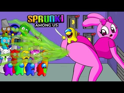 Among Us VS Sprunki Pinki sinner edition in House of Horor Challenge | Funny Among Us Rank