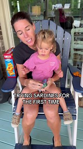 Niece Tries Sardines For The First Time!