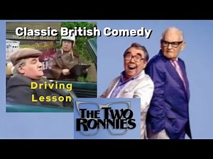 The Two Ronnies | Driving Lesson | Classic British Comedy