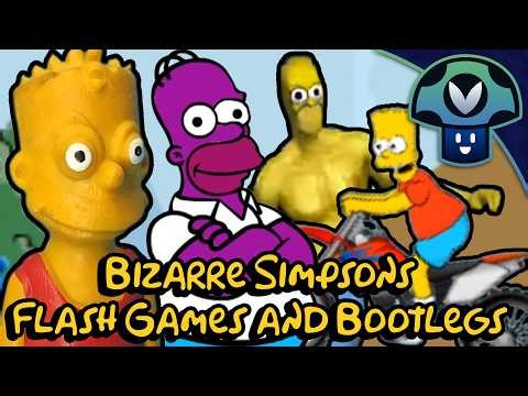 Vinny - Bizarre Simpson Flash Games & Bootlegs