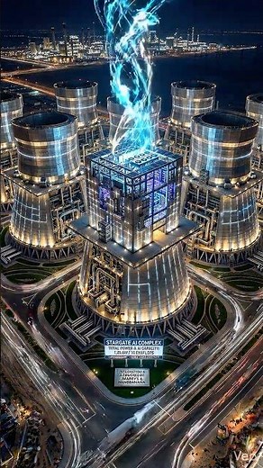 Stargate AI: The Industrial Giant Powering the Future (Full Construction Timelapse)