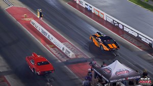 Two veterans of fast Top Sportsman racing, Dewayne Silance and John Benoit, met up in the Elite Top Sportsman final round. The race was over on the starting line, though, as Benoit left too soon in his Buck-powered ’17 Camaro, while Silance posted a 3.887 on a 3.89 dial-in in his Fulton-powered ’68 Camaro to get the win in his second final round of the season. | PDRA Racing