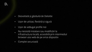 Specialiștii în resurse umane sunt mai eficienți și au mai mult control asupra proceselor datorită #PeoplePort, portalul online dezvoltat de Deloitte. Acesta nu necesită instalare sau modificări de infrastructură locală și asigură un raport cost/beneficiu avantajos. Aflați mai multe din video-ul de mai jos și de pe site: https://bit.ly/3bYYPw9 #workforce #digitalization #futureofwork #RPA #automation #payrolltaxes | Deloitte