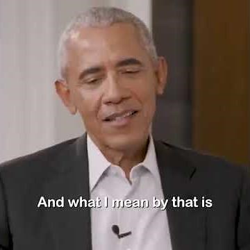 Former US President Barack Obama Advice to Young People - Getting Things Done