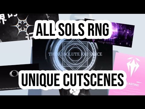 All Sols RNG Unique Cutscenes! (up to date: eon 1-8)