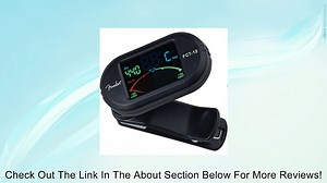 Fender FCT-12 Color Clip-On Tuner - Black Review