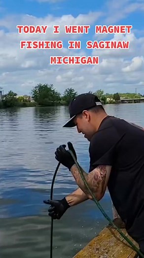 Old LOGGING EQUIPMENT found Magnet Fishing the river! 🧲#magnetfishing #magnet #saginaw #Michigan #fyp #tools #logging #treasurehunt #river #reels #happy #family #love #viral #viralfb #funny #amazing #fypシ゚viralシ2024fyp | Senan Stanley Fishing