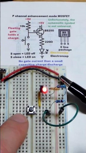 You Can Use Either Pull Up or Down Gate Resistor With MOSFETs #electroniccomponent #schematics #diy