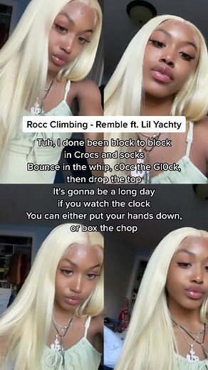 Rocc Climbing - Remble ft. Lil Yachty #fyp #foryoupage #idonebeenblocktoblock #roccclimbing #remble #lilyachty #itsgonnabealongdayifyouwatchtheclock