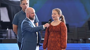 1.9K views · 78 reactions | [Soul-Winning Testimony] River Kids Community Outreach! God desires that all would come to know Him! When this precious little girl and her team of kids shared their testimonies. The Hand of the Lord moved strongly through them, transforming lives––and breaking off yokes of bondage! ✨ | The River at Tampa Bay Church | Facebook