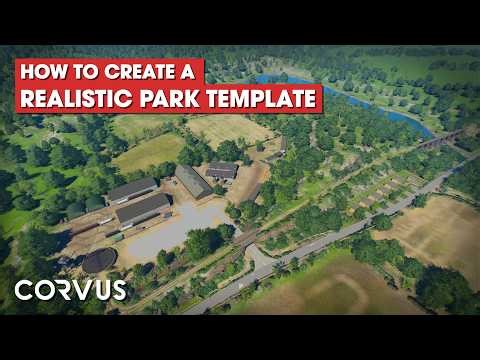 How to create a Realistic Park Template | Planet Coaster 2