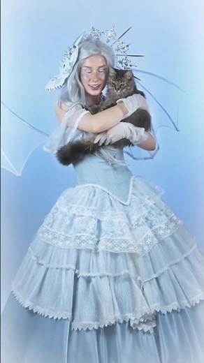 Sewing the pattern I made with Simplicity! S3063 🥶🦋 Full tutorial on my channel 🪡🧵