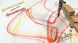 Automatischer Malroboter mit dem Calliope Mini