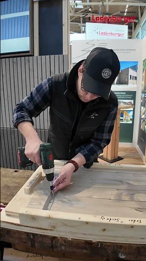 Holzfassade: Diese Konstruktion wirst du lieben als Holzbauer #short #holz #hausbau #fassade