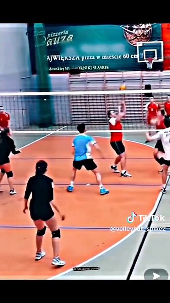 Amazing Volleyball Spike Technique