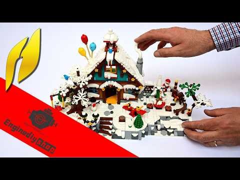 EnginediyShop - MOC-201852 - Christmas Snowhouse Star Kindergarten #lego #toys #christmas #enginediy