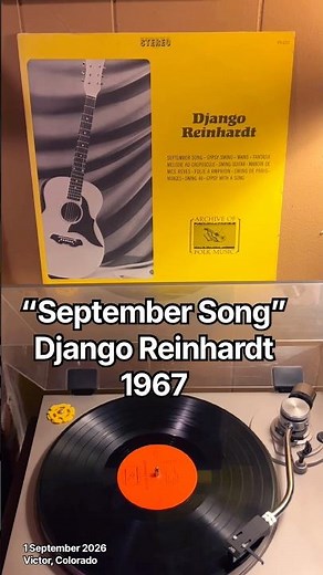 “September Song” (1967) by Django Reinhardt