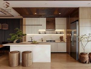 [Hot Item] Storage Wooden High Quality Modern Solid Wood Factory Price Furniture Kitchen Cabinet