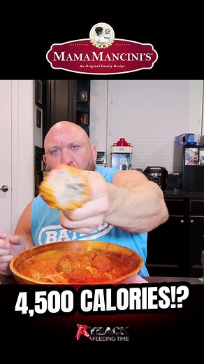 Mama Mancini's Monster Spaghetti & Meatballs Challenge