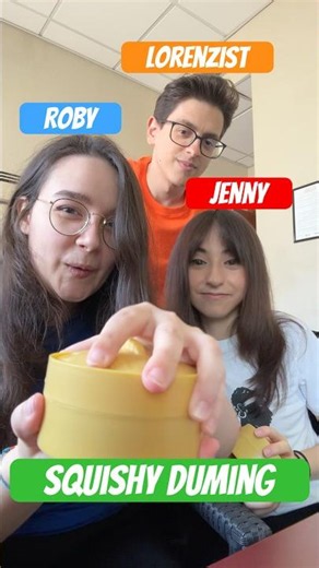 Roby Jenny e lore Aprono gli Squishy 💙❤️🧡
