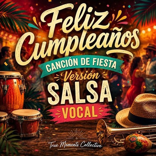 Feliz Cumpleaños Canción de Fiesta Versión Salsa Vocal
