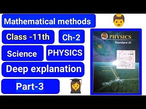 Physics ch-2 mathematical methods class 11 science new syllabus maharashtra board part-3 vector