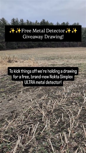 Max Cane on Instagram: "I’m excited to announce that my 2026 detecting adventures are being sponsored by the awesome folks at Detectorwarehouse.com! To kick things off we're holding a drawing for a free, brand-new Nokta Simplex ULTRA metal detector! There are just 3 steps to be entered in the drawing: Follow @fieldguidetohistory (if you aren’t already following me😁!) Follow @detectorwarehouse Comment “Happy New Year” on this reel! The drawing is open until 9pm Eastern time on January 1st 2026 a