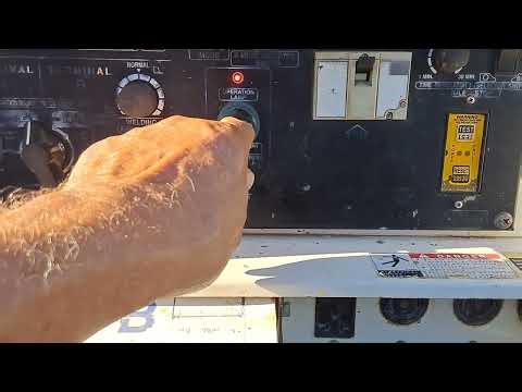 Multi Quip DLW - 400 ESA Generator load test 7-10-25