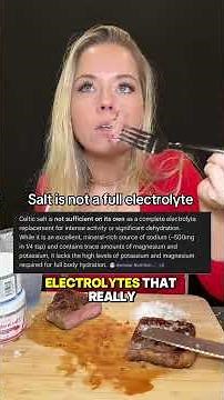 Stop Wasting Money on Useless Electrolyte Drinks #hydration #electrolytes #hack