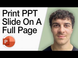 How To Print Powerpoint Slide On A Full Page Powerpoint (Full 2025 Guide)