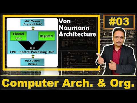 Von Neumann Architecture in Computer Organization and Architecture| Key Aspects of Memory and CPU