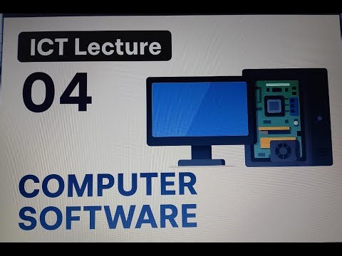 Lecture; 04 Computer Software,ICT,Presented BY ISHA YASIN