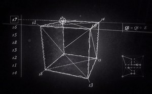 Xenakis' 'Nomos Alpha' recorded by Arne Deforce, with animation