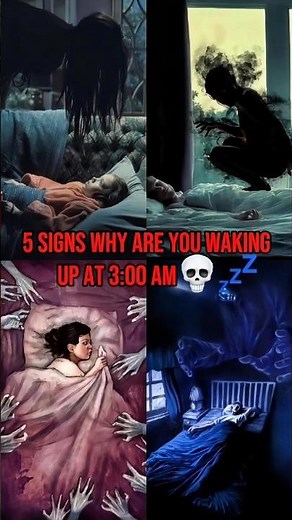 Are you waking up at 3AM?😰💤| horror facts| creepy videos| sleep paralysis| paranormal activity|