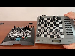 Chess Genius Pro vs. Novag Diamond II Chess Computer -- Gadgetify